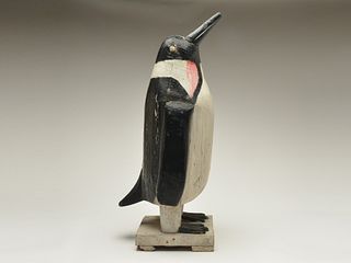 impressive and very rare emperor penguin, Charles Hart, Gloucester, Massachusetts, 1st quarter 20th century.