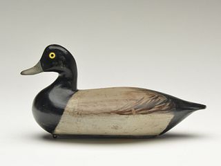 Rare and important early style bluebill, Charles Perdew, Henry, Illinois, circa 1900.