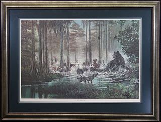 "Wet Trails Inn" Framed Robert Butler Print