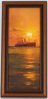 Charles Gehm (American, 20th C.) Titanic
