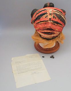 Antique Makishi Dancing Mask