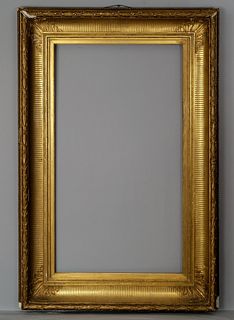 Large French Neo Classical Fluted Cove Frame