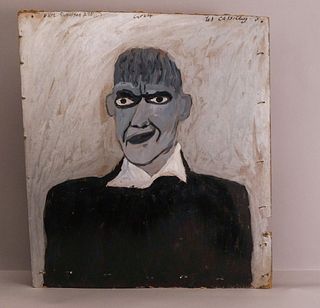 Earl Swanigan, "Ted Cassidy, Lurch" Outsider Art