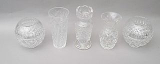 Lot of Waterford Crystal Vases