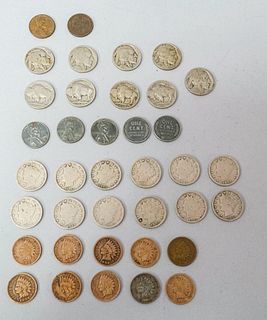 Group of Antique American Coins