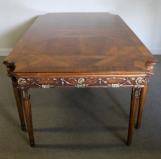 Quality Custom Louis XVI Style Dining Table.