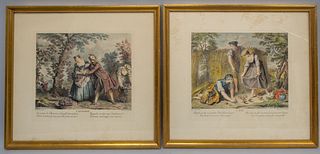 Group of Four 19th Century French Engravings