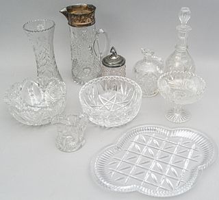 Generous Lot of Antique Cut Glass