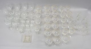 Large Group of Fine Stemware and Glass
