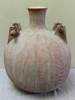 MOULTHROP, Jack. Large pottery Vessel .