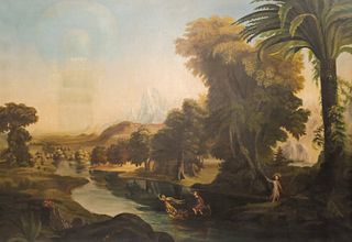 After Thomas Cole, The Voyage of Life: Youth