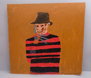 Earl Swanigan, "Fredie Krauger" Outsider Art