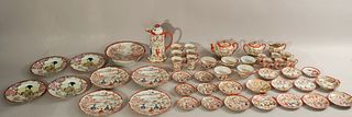Large Lot of Vintage Porcelain Geishaware
