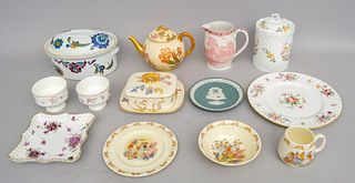 Large Group of English Porcelain