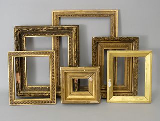 Lot of 6 Frames of Various Sizes and Styles