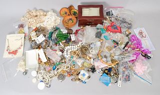 Large Lot of Vintage Costume Jewelry