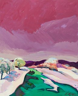 Miguel Martinez
(American, b. 1951)
Spring Run Off- New Mexico, 1987