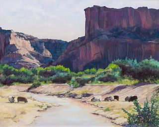 Elizabeth Sandia
(American, b. 1946)
Winter, Northern New Mexico