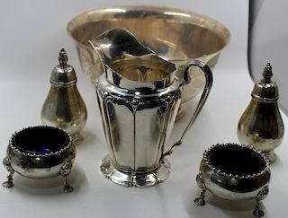 STERLING. 6 Piece Hollow Ware Grouping.