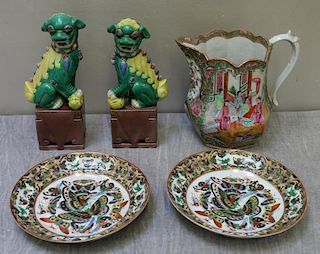A Group of Chinese Ceramics.