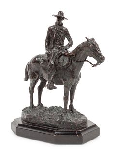 Joe Beeler
(American, 1931-2006)
Cowboy on Horseback, edition 36/50