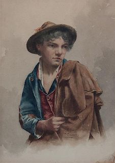Frank Enders, (Wisconsin, 1860-1921), Portrait of a Boy