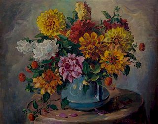 Francesco J. Spicuzza, (Wisconsin, 1883-1962), Floral Still Life