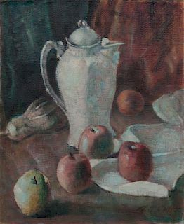 Arthur N. Colt, (Wisconsin, 1889-1972), Still Life with Apples