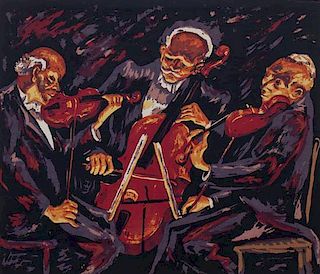 Mervin Jules, (American, b. 1912), Trio and String Trio (two works)