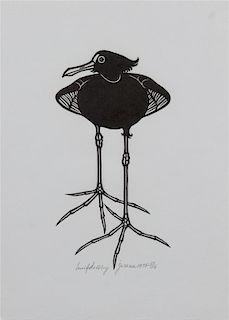 Jacques Hnizdovsky, (American/Ukrainian, 1915-1985), Twelve Birds, 1975 (a suite of twelve)