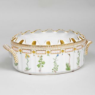 Royal Copenhagen Porcelain 'Flora Danica' Monteith