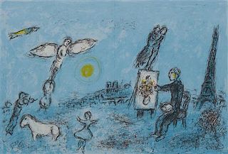 Marc Chagall, (French/Russian, 1887-1985), The Painter and His Double