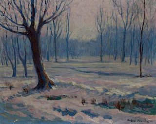 Robert Prucha, (American, early 20th century), Winter Forest