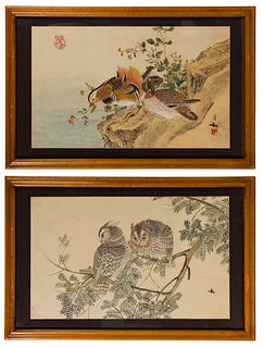Unknown Artist (Asian, 20th Century) Watercolors on Paper