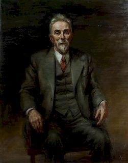 Paul Lewis Clemens, (American, 1911-1992), Portrait of William George Bruce