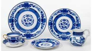 Mottahedeh 'Imperial Blue' Porcelain Dinnerware