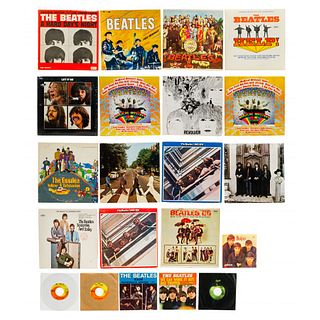Beatles Vinyl Record Assortment