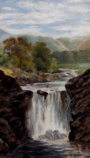 Artist Unknown, (early 20th century), The Waterfall