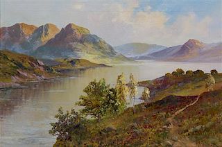 Francis E. Jamieson, (British, 1895-1950), River through the Mountains