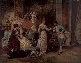 Artist Unknown, (19th century), Parlor Scene