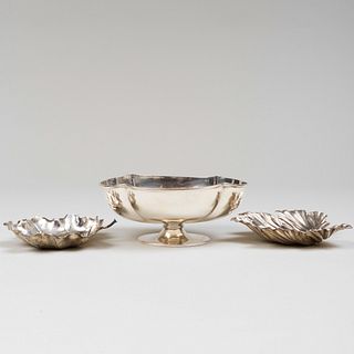 Group of Three Buccellati Silver Dishes