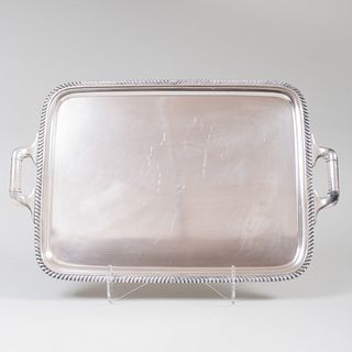 Large Tiffany & Co. Silver Plate Tray