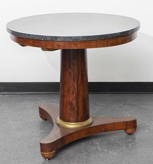Louis Philippe Marble Top Center Table