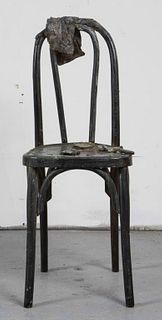 Yuri Kuper Bronze Sculpture Of An Artist's Chair
