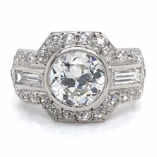 1.86 Ct GIA Certified Diamond Engagement Ring