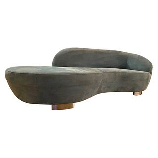 Serpentine Sofa in the style of Vladimir Kagan