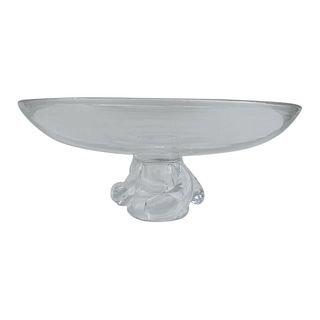 Footed Crystal Bowl by Steuben