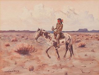 Leonard Howard Reedy
(American, 1899-1956)
Drunken Warrior on Horseback