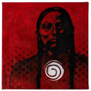 Nacona Burgess
(Comanche, 20th century)
"Eka Nuaau", Red Comanche