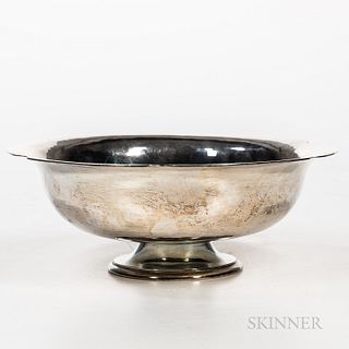 Gebelein Silver-plated Footed Floriform Bowl